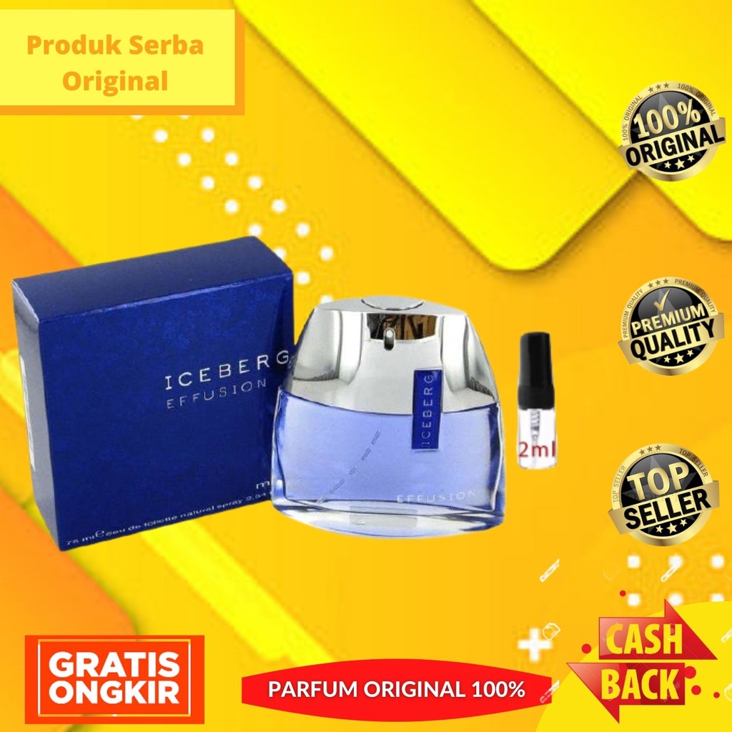 Parfum Parfume Perfume Perawatan Asli Original Pria Laki Laki Cowok Iceberg Effusion Men EDT 75ml