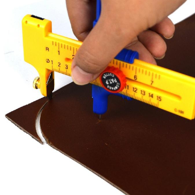 

✨BISA COD✨ Compass Cutter / Circle Cutter / Pisau Pemotong Lingkaran DAFA C-101