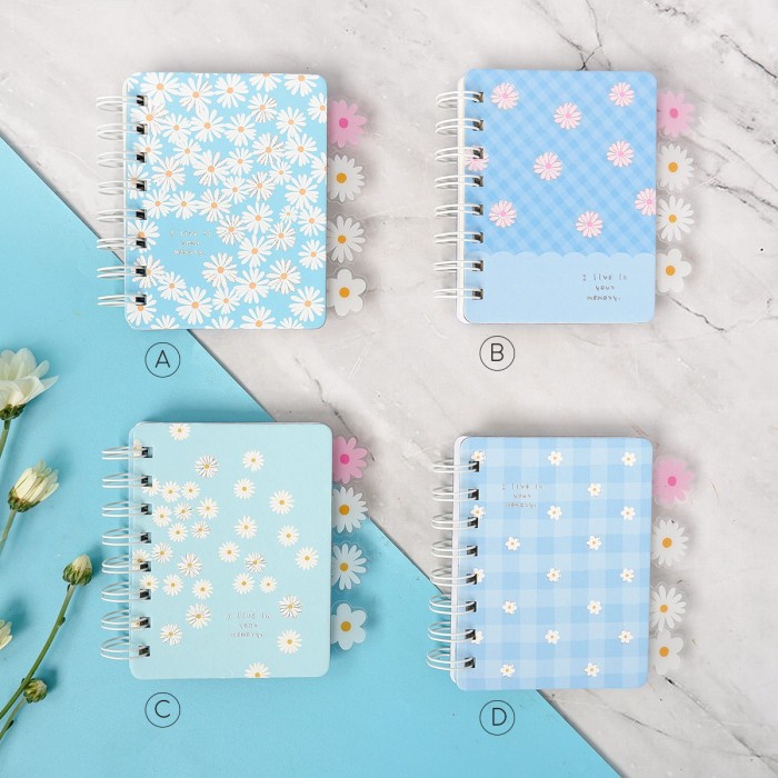 

Bergaransi Buku Tulis Kecil Garis Daisy In Your Memory Spiral Ruled Notebook Mini Terlaris