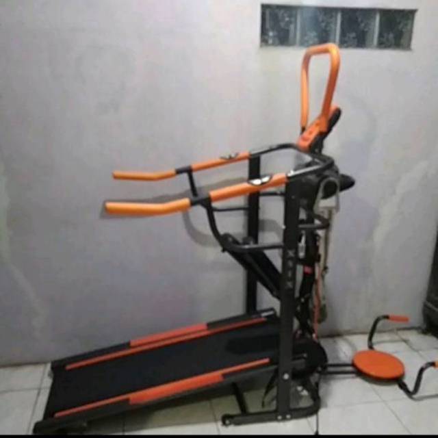 ALAT OLAHRAGA TREADMILL MANUAL 6 FUNGSI LIFE SPORTS