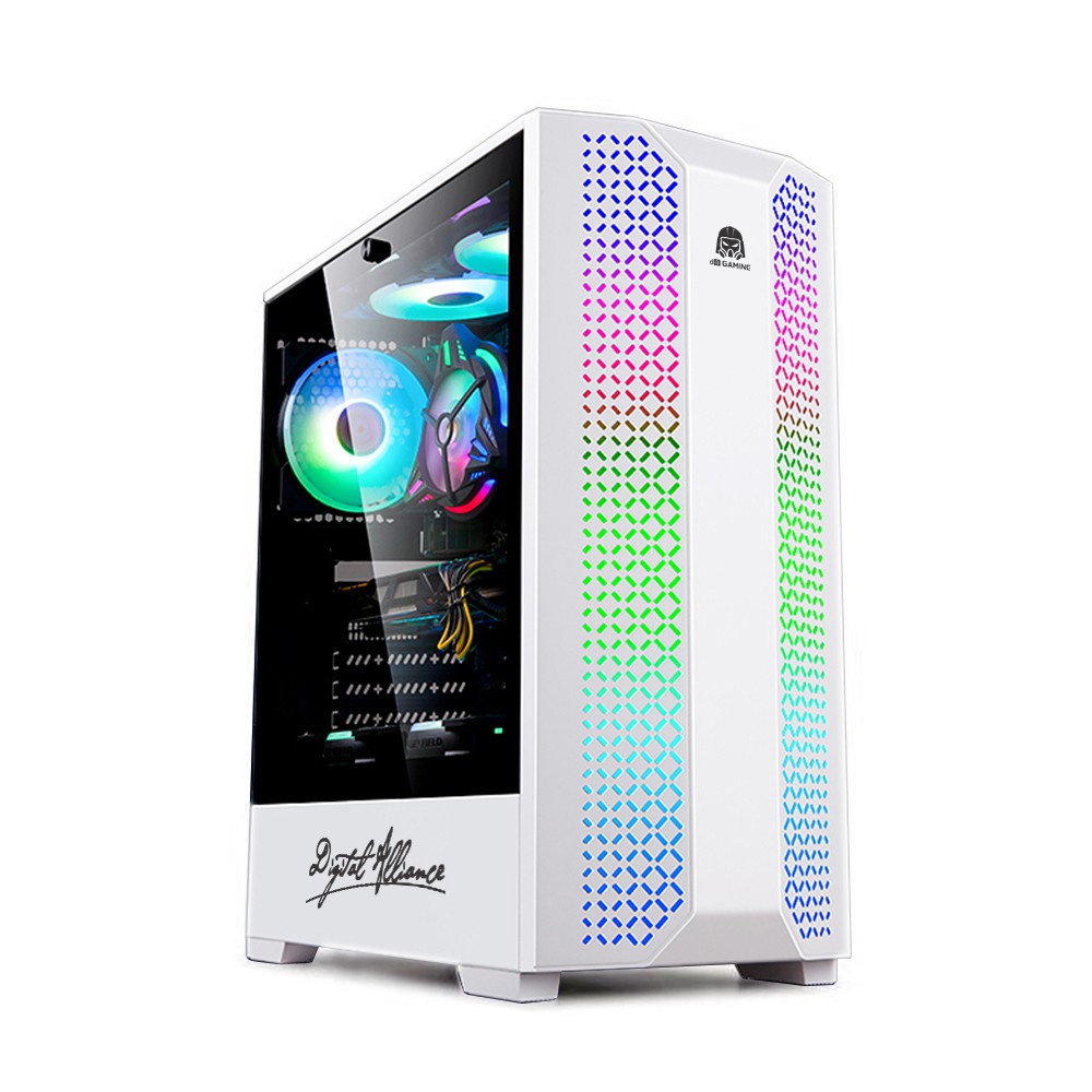 Casing Digital Alliance N26 - Casing Gaming DA N26 ATX - Putih