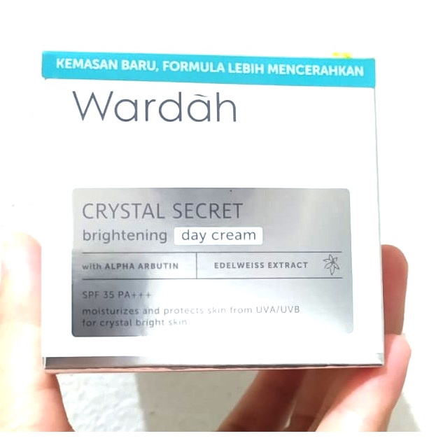 WARDAH WHITE SECRET (CRYSTAL SECRET) DAY/NIGHT CREAM 30GR