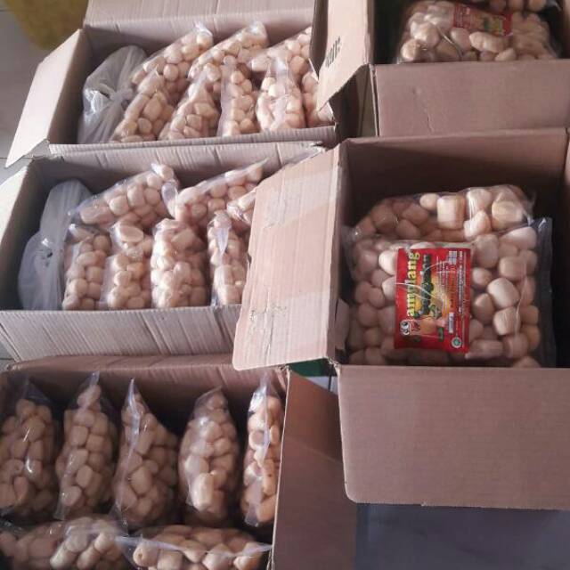 

Amplang Bengalon khusus berat 1 kg muat isi 8 kemasan standard, include berat packing dus