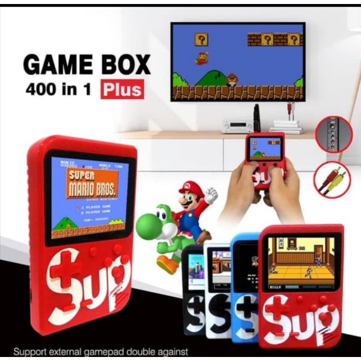 GAME BOY BOX SUPREME NINTENDO isi 400 game populer single player