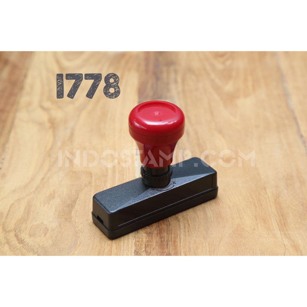 

gagang stempel 1778 flash stamp kotak 17mm 78mm original indostamp