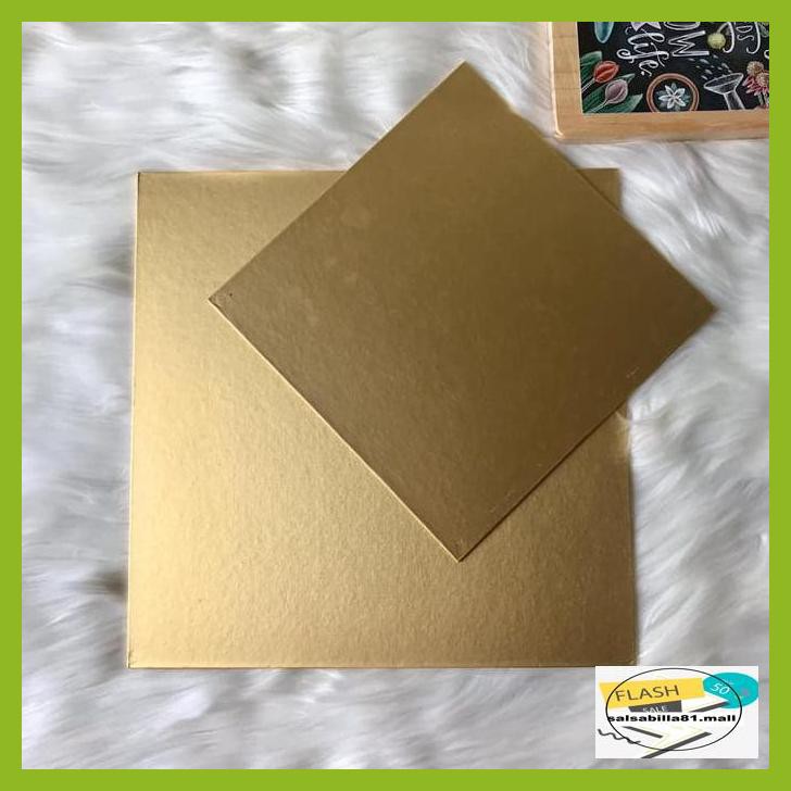 

U79Uit7I- Cake Board Gold Size 22X22Cm (1Pck) R5R6Ey6-