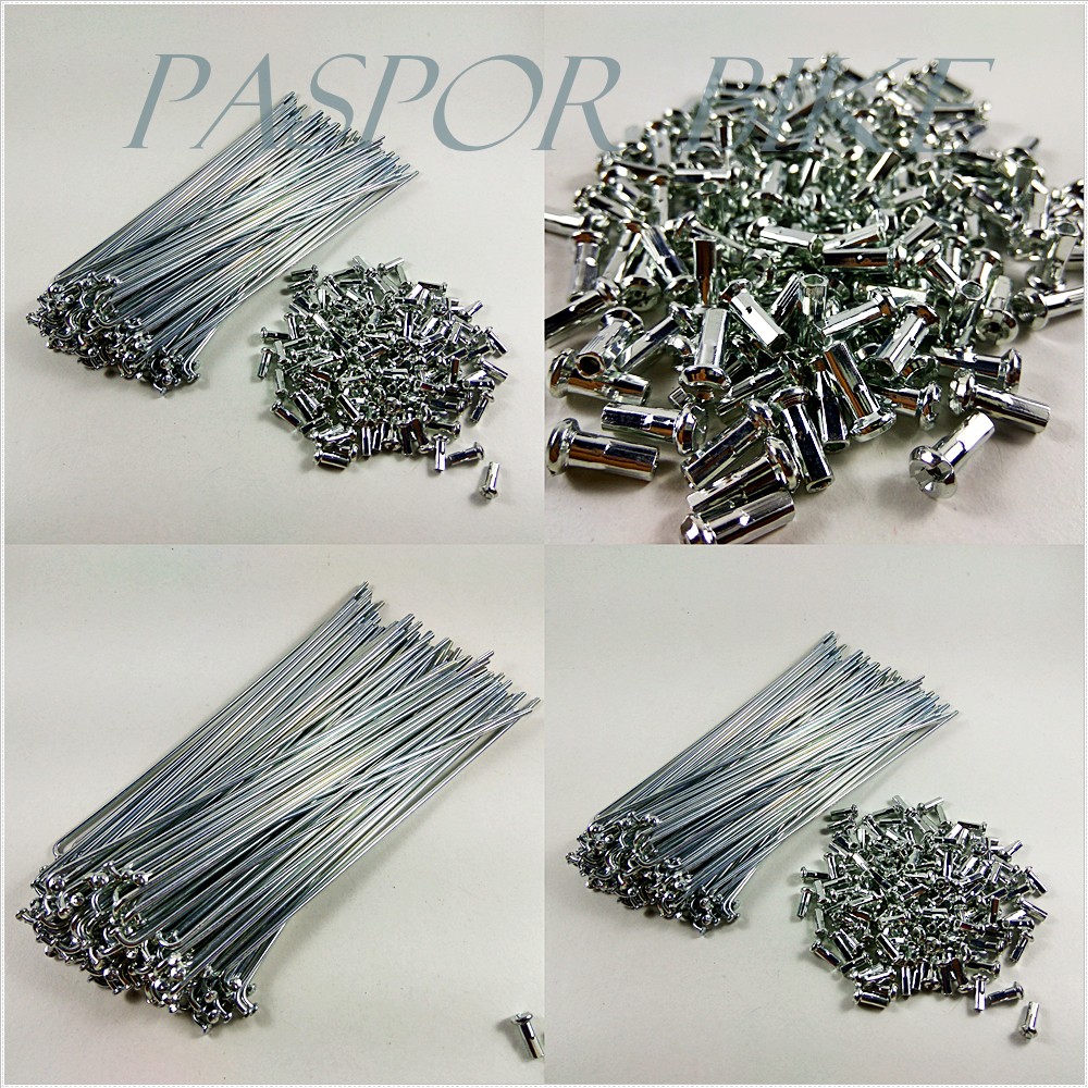 Jari Jari Sepeda Ukuran Velg 18 Silver 40pcs