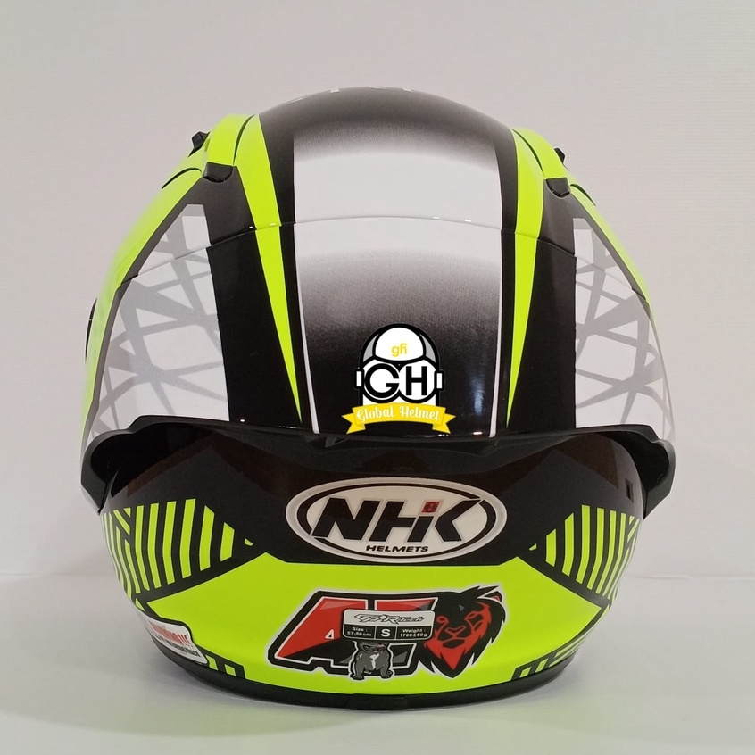 HELM NHK GP R TECH STREET ALEX ESCRIG BLACK YELLOW