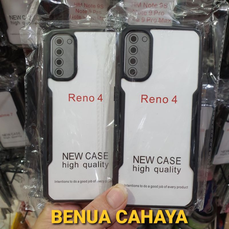 S/P- CASE OPPO RENO 4 CASE ARMOR SHOCKPROOF CASE NEW