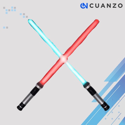 Pedang Mainan Double Bladed Lightsaber Star Wars / Pedang Mainan Anak Laki Laki Anak Anak Naruto Bob