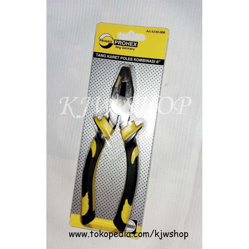Freeongkir Tang Kombinasi 6  inch merk Prohex  Germany  gratis ongkos kirim