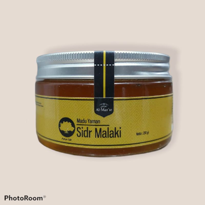 

Madu Arab Yaman sidr malaki madu sidr/Bidara 250gr Madu yaman 100%Asli madu murni Raja Madu Bidara