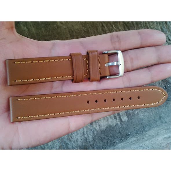 

Tali Kulit Asli KODE 11 Tan Ukuran 18mm atau 20mm