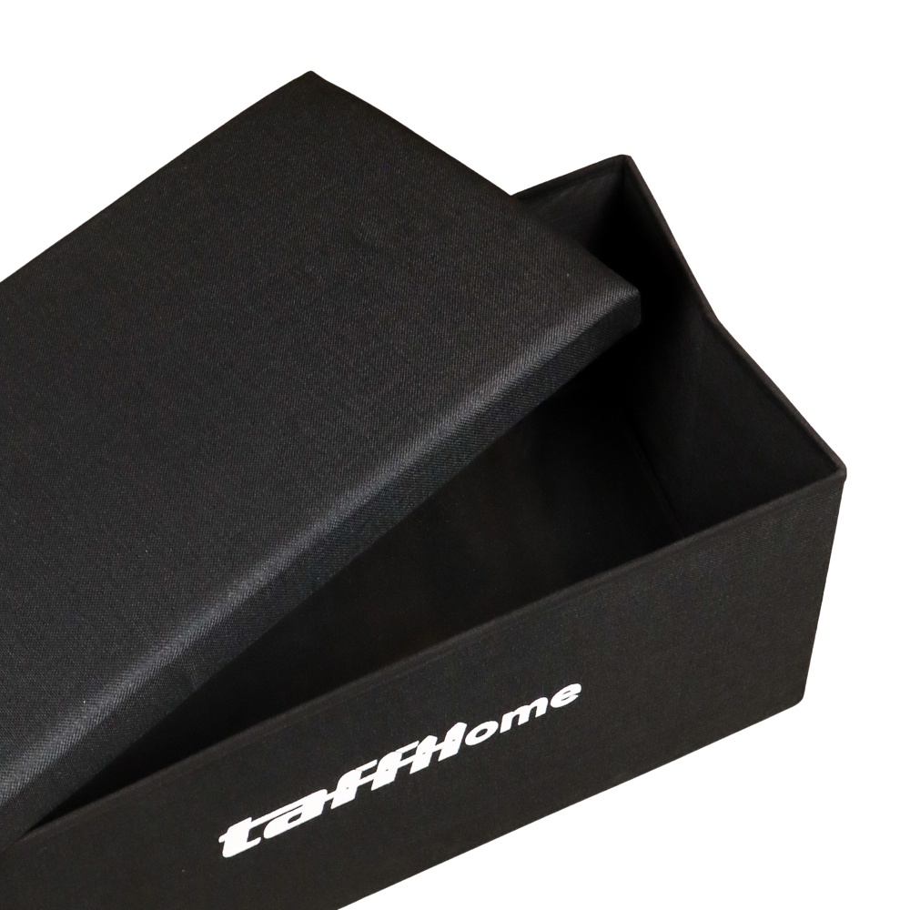 TaffHOME Sofa Kotak Penyimpanan Barang Foldable Storage Container 76x38x38cm - LH962 - Black