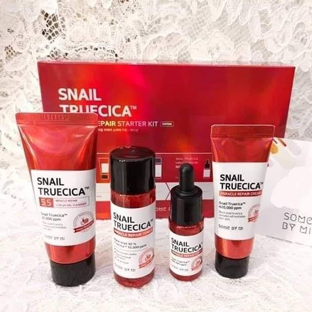 SOMEBYMI Snail TRUECICA MIRACLE Repair Starter Kit Trial Set Share