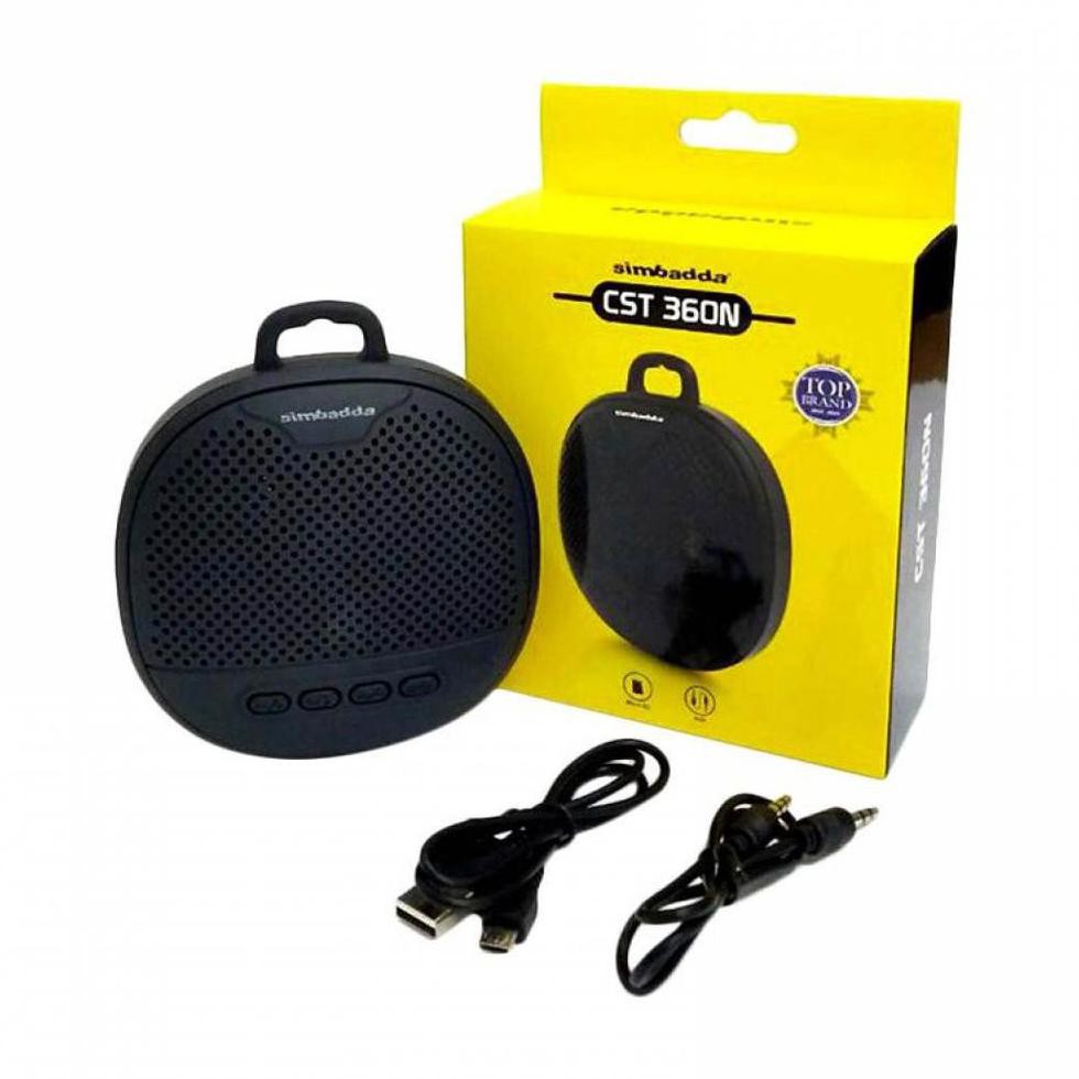 SPEAKER MULTIMEDIA SIMBADDA CST 360N BLACK / BLUE SUBWOOFER MINI PORTABLE