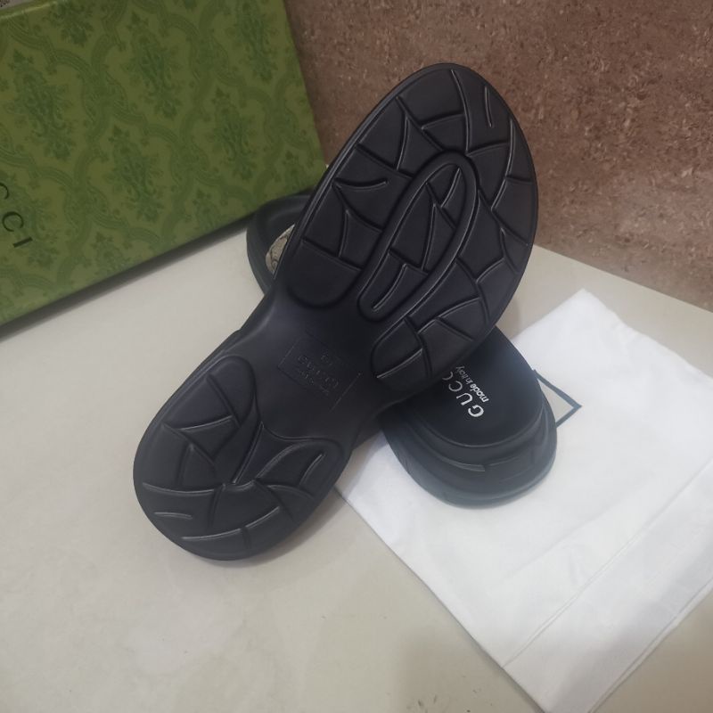 sandal pria slide sendal gc mirror selop slippers cowok flat