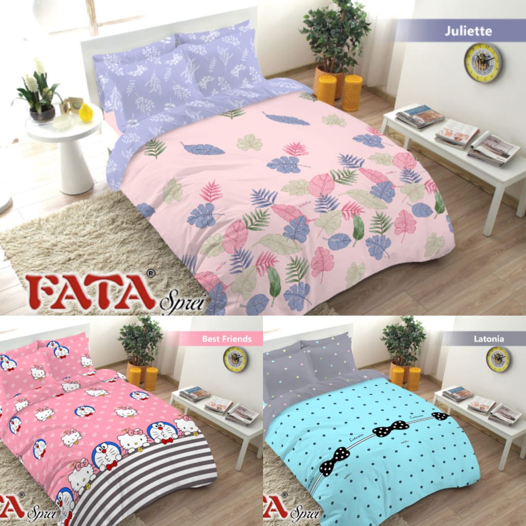Fata Sprei Spre Collection Edisi Luxury(Juliette,Best Friends, Latonia )180x200/160x200T20