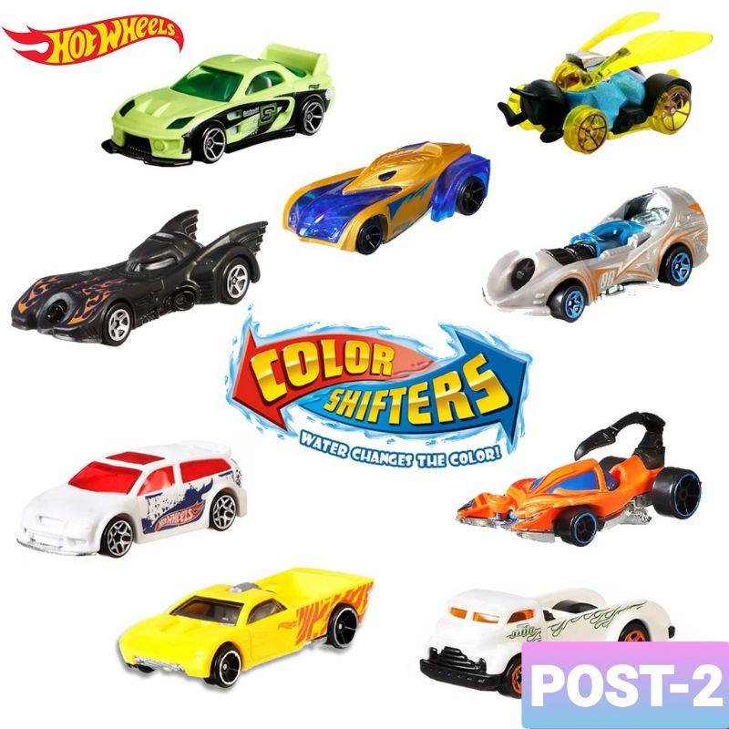 [POST 2] Hot Wheels Color Shifters Bebas Pilih - Original Mattel.Inc