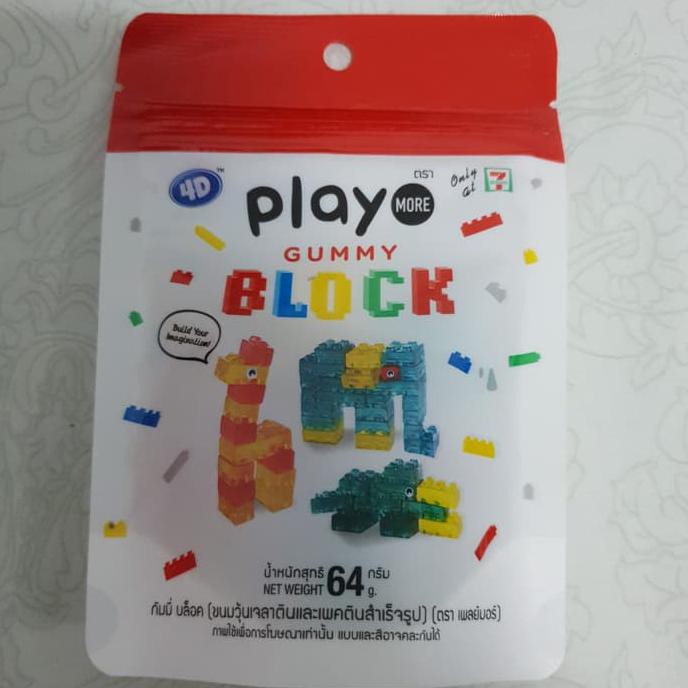 

Permen Permen Lego (Play Gummy Block)