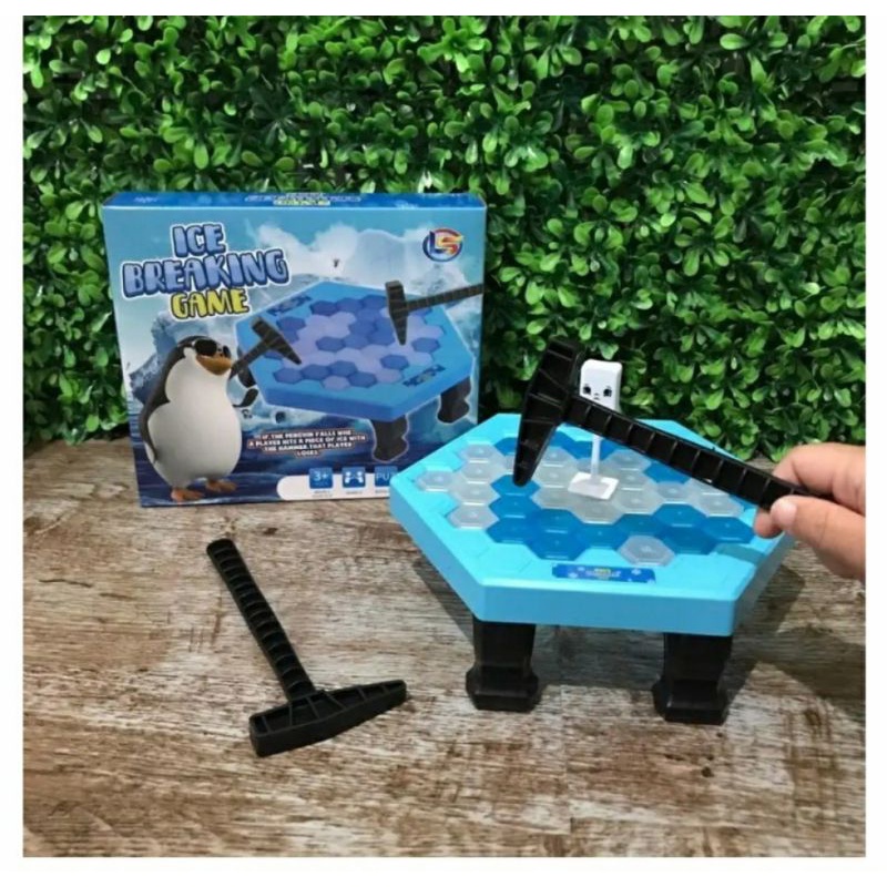 Mainan Anak Penguin Trap Kemasan Dus / Mainan Save Penguin Ice Breaking GAMES  Penguin Pinguin Games