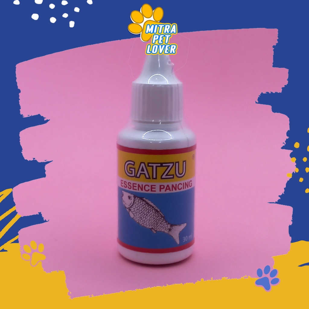 CAMPURAN UMPAN PANCING IKAN - GATZU 30 ML ORIGINAL - ESSENCE ESSEN UNTUK DICAMPUR DENGAN PAKAN IKAN KENYAL AMPUH MURAH - ESEN FISH - PET ANIMAL HEALTHCARE AND VETERINARY TAMASINDO OBAT KESEHATAN DAN VITAMIN HEWAN BINATANG PELIHARAAN MITRAPETLOVER