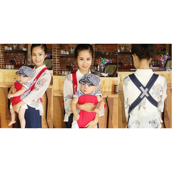 Multifuctional Baby Sling Backpack Tas Gendong Gendongan Bayi 4 in 1