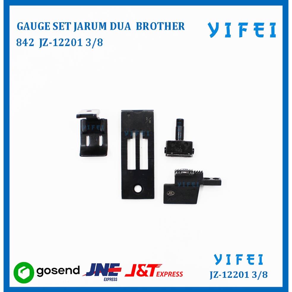 GAUGE SET JARUM DUA BROTHER 842 YIFEI-12201 3/8&quot;