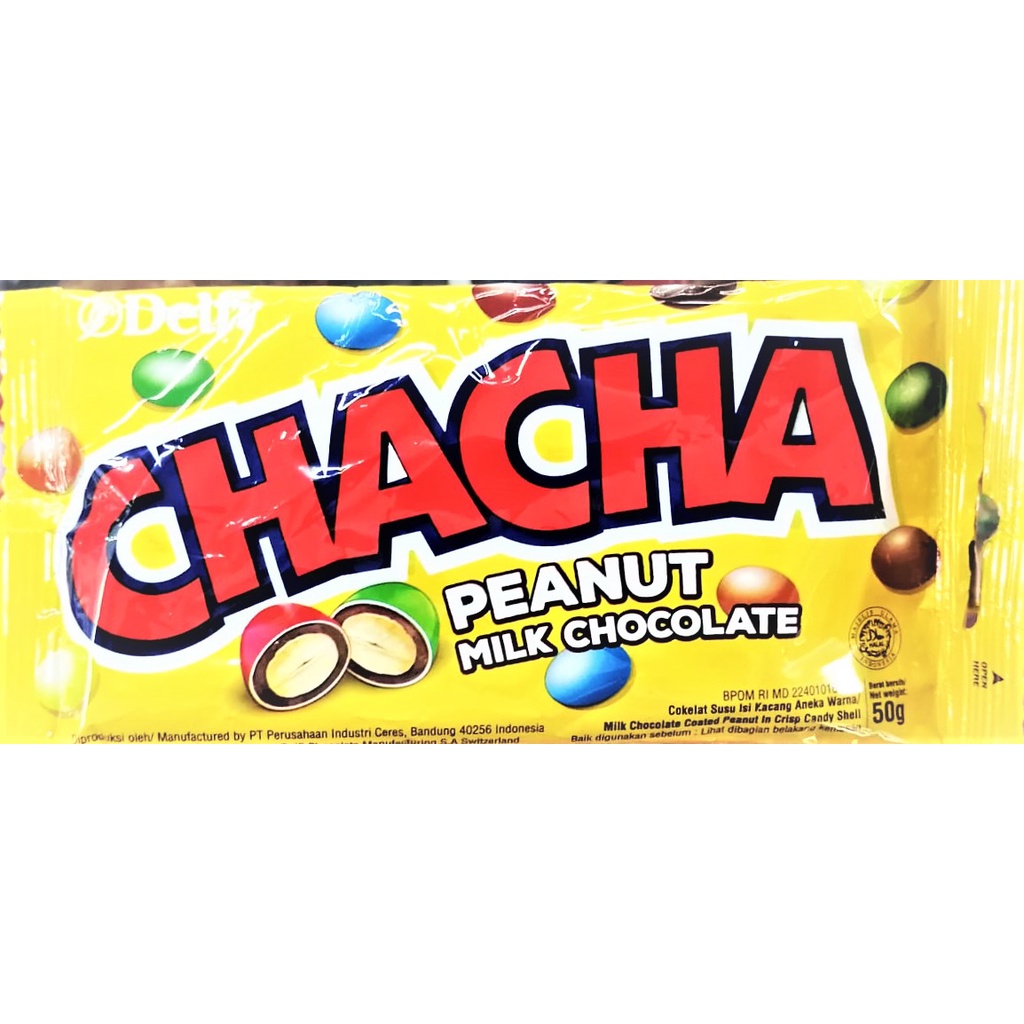 

Chacha Peanut Milk Chocolate (Kacang) 50gr