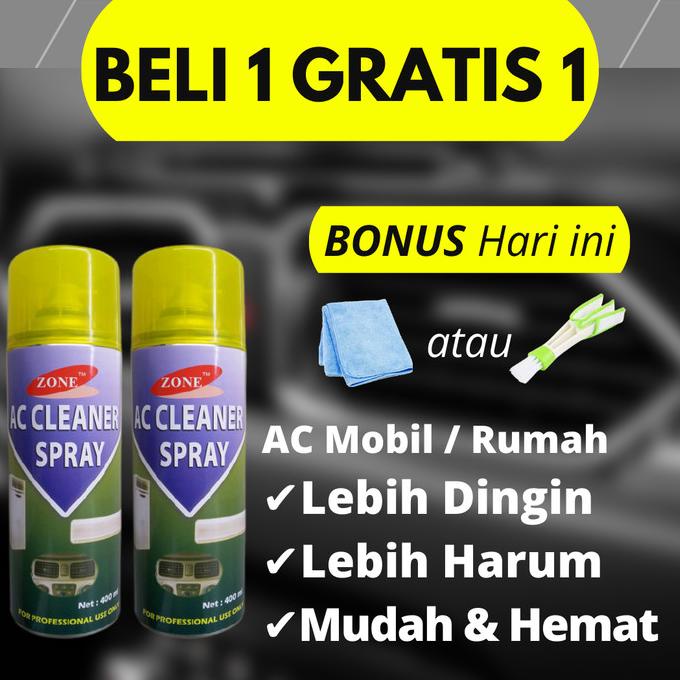 AC Refresher & Cleaner Spray - Pembersih pendingin pengharum Ac mobil
