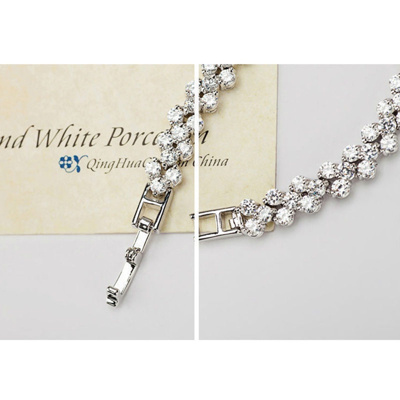 Gelang Rantai Bahan 925 Silver Untuk Pria Dan Wanita