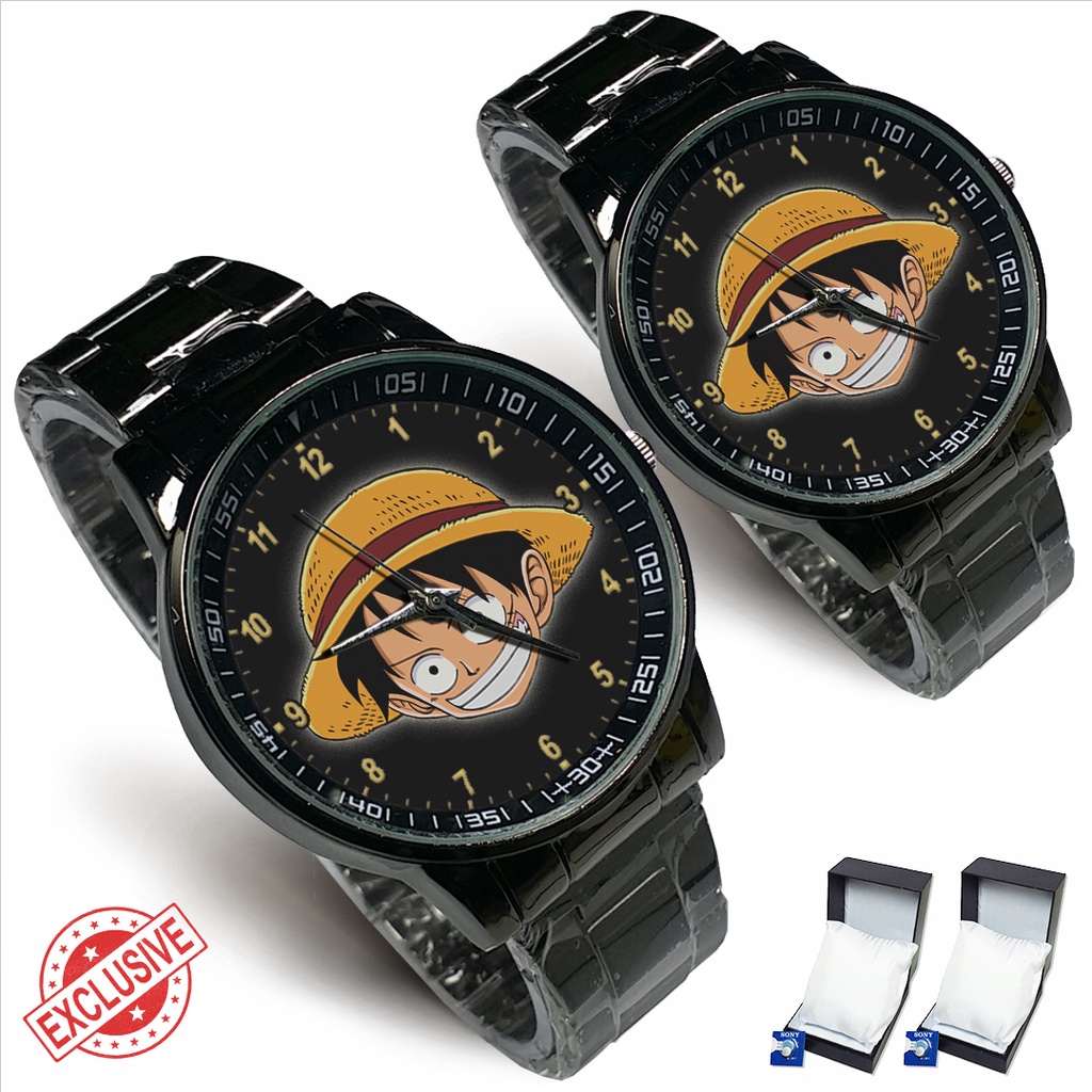 Jam Tangan Rantai Couple Anime ONE PIECE 02 (Special)