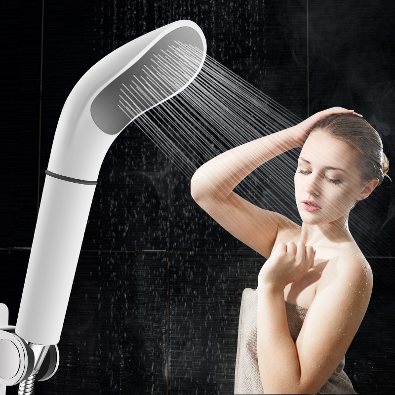 Kepala Shower Mandi Water Saving Shower Head High Pressure Detachable