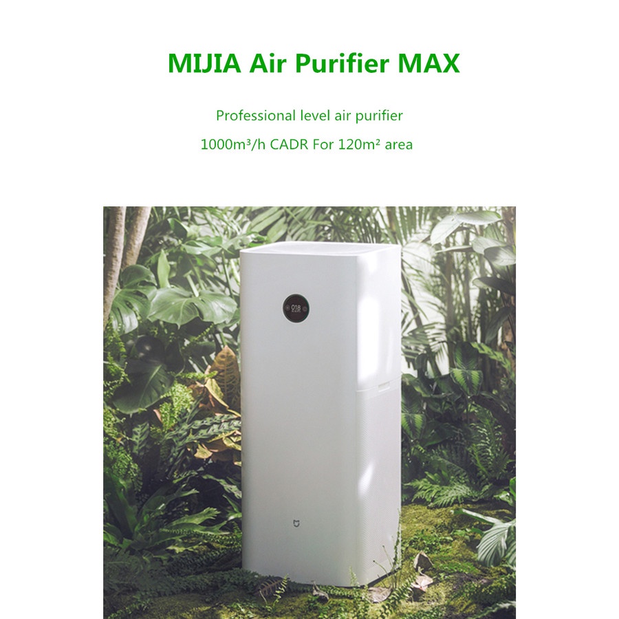 Mijia Air Purifier Max Edition Oled Display Sterilization Air