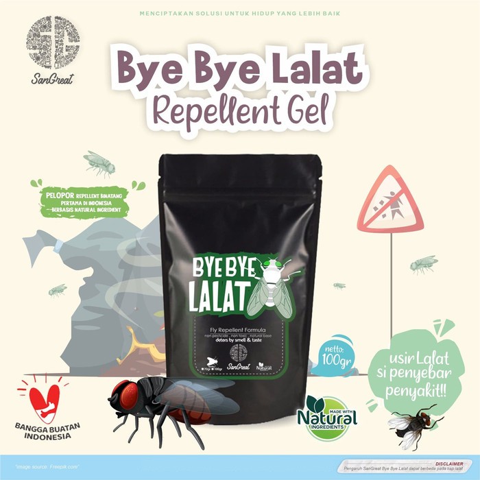 Bye Bye Lalat Gel Pengusir Lalat 100 gr