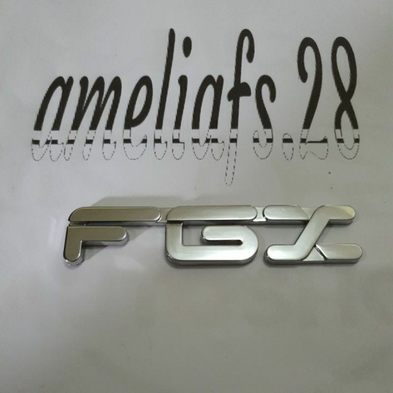 emblem FGX crome  original dahihatsu taruna
