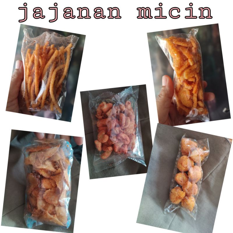 

Aneka jajanan Micin