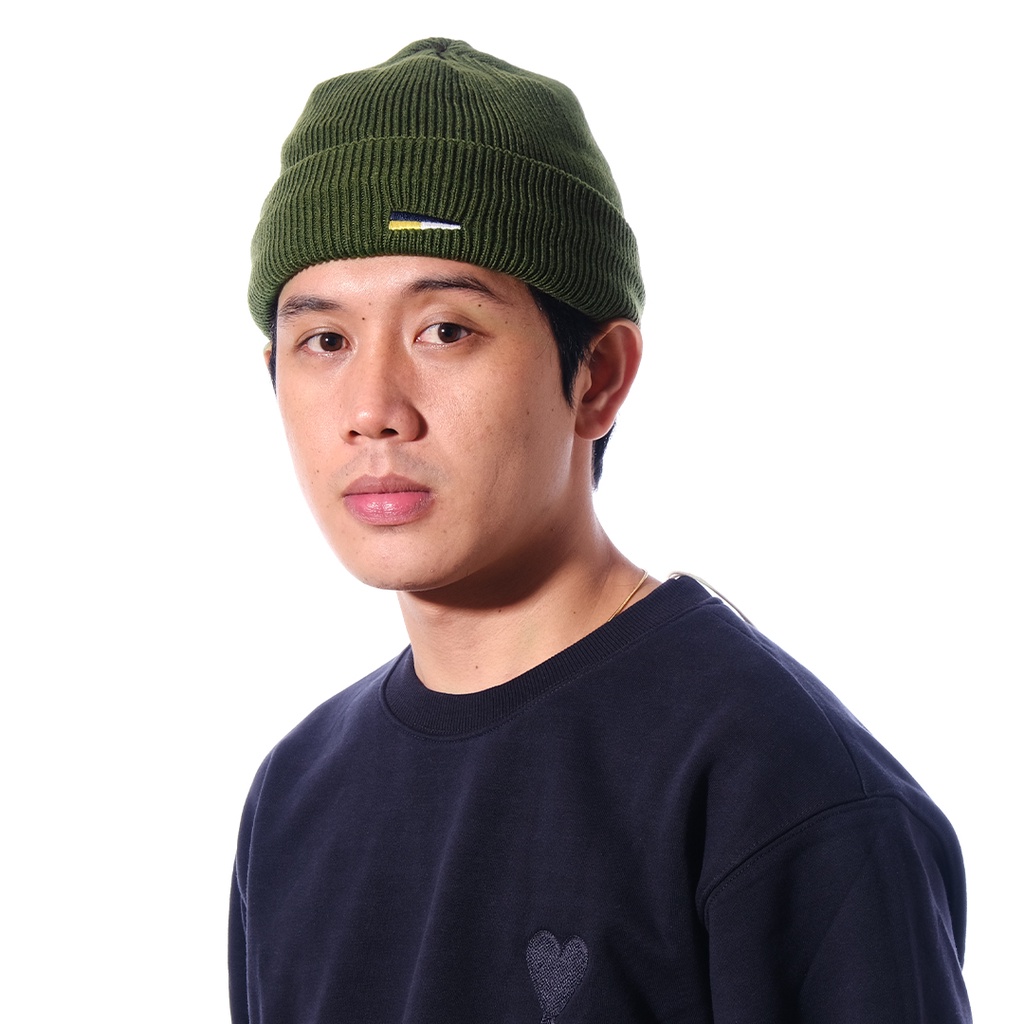 NTC Japan Flag Roll Knit Cap