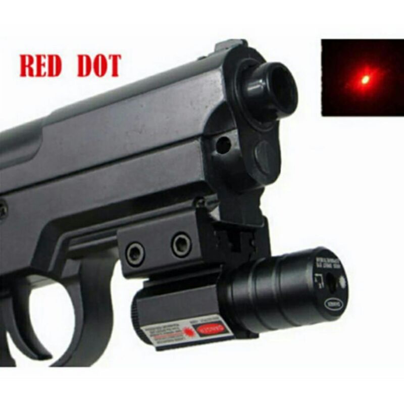 Tactical Red Dot Laser Gun Picatinny Mount Airsolf Rifle TaffLED Hj11