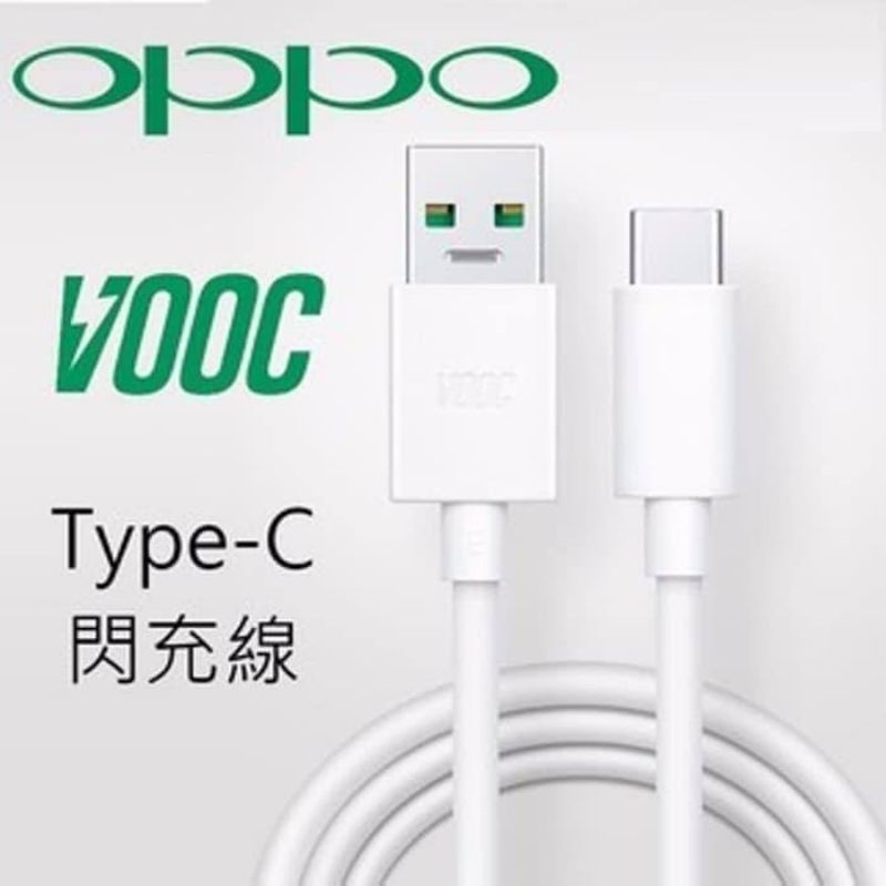 KABEL DATA VOOC OPPO TYPE C ~ Kabel data Oppo A5 A9 A11 A52 A53 A54 A94