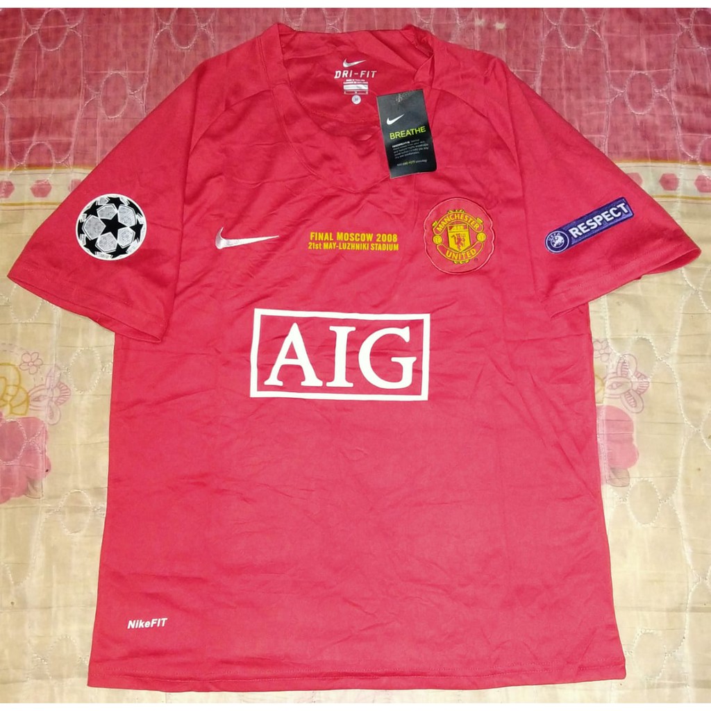 Jersey MU Home 2007/2008 Final UCL