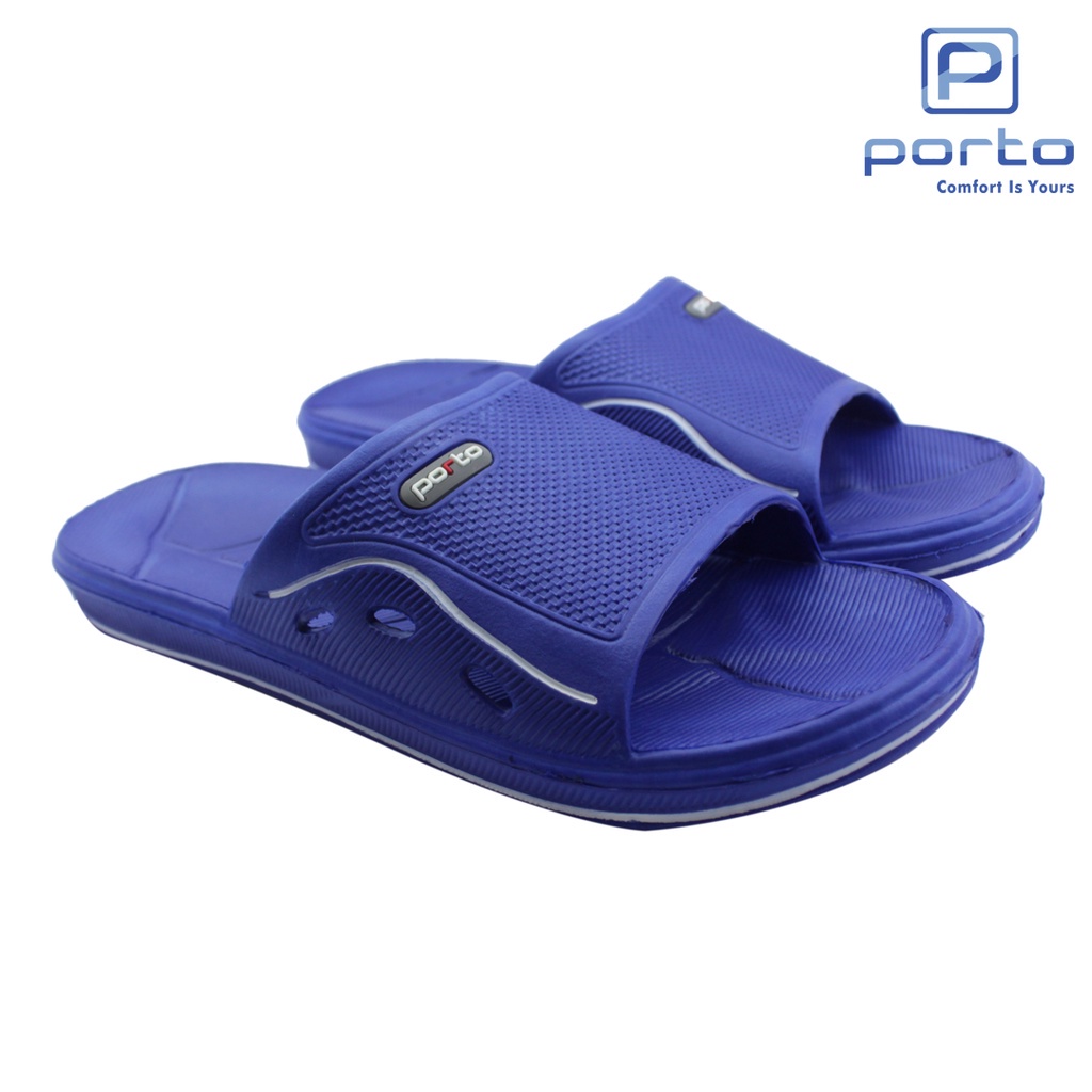 sogo PORTO 1002M Sandal Pria Pantai Slippers Selop Keren Nyaman &amp; Berkualitas