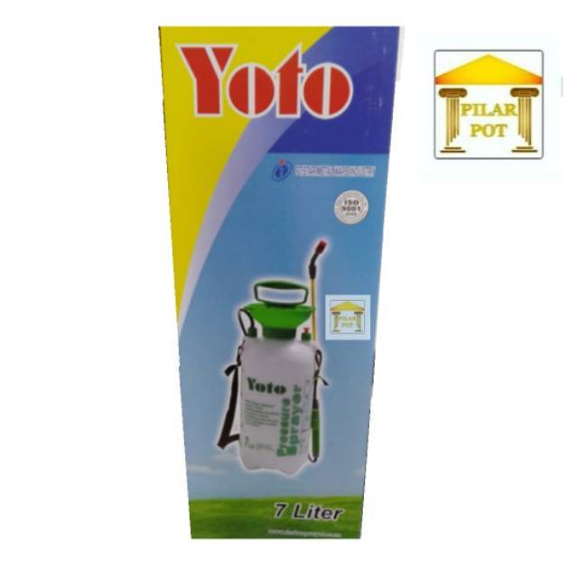 pressure sprayer YOTO 7 liter (penyemprot tanaman bertekanan)