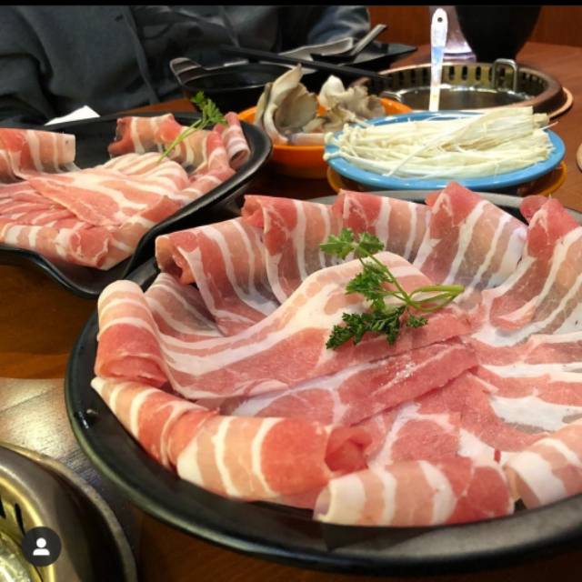 PREMIUM Pork belly slice daging babi samcan Samgyopsal 500gr IMPOR