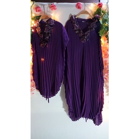 baju pesta ibu dan anak