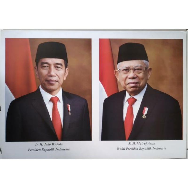 Jual Poster Presiden Dan Wakil Presiden | Shopee Indonesia