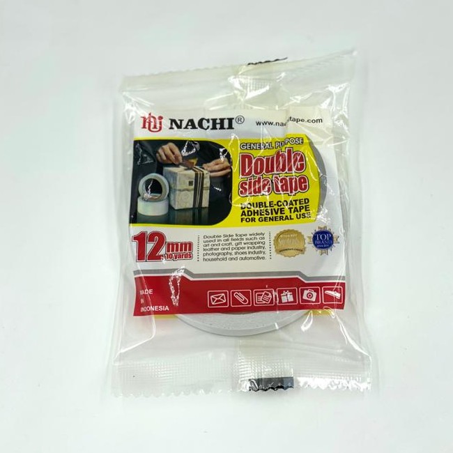 

Isolasi Selotip 2 Sisi Double Side Tape Nachi 1/2" Inch 12mm x 10 Yard