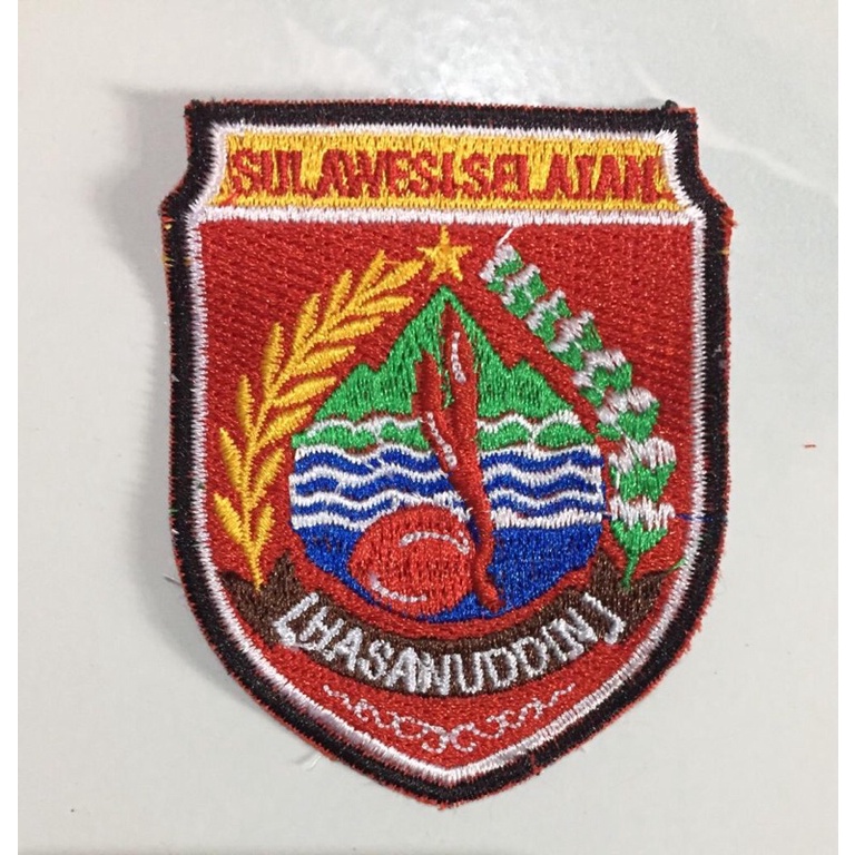 Badge Kwarda Sulawesi Selatan (bordir)