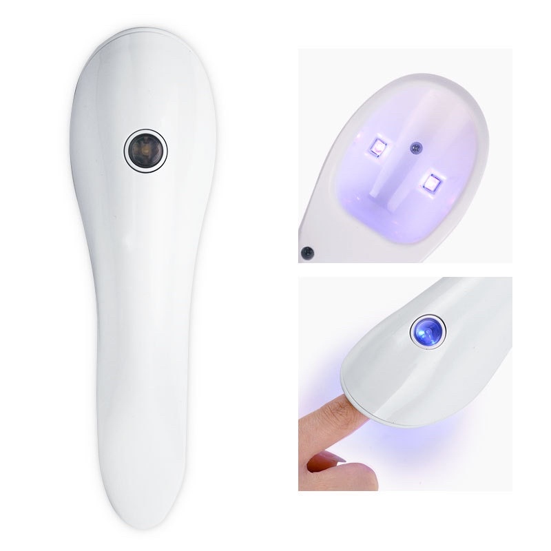 Single Curing Lamp / Portable UV LED Nail Lamp / Nail Machine Curing / Mini UV LED Portable Rechargeable / Lampu Dolphin Wireless / Pengering Kutek Gel