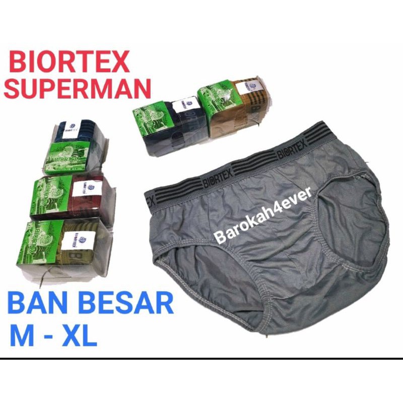 Celana Dalam Cowok BIORTEX SUPERMAN